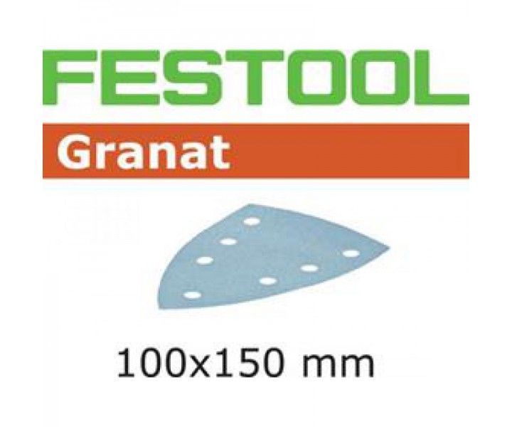 Фото Материал шлифовальный Festool Granat P 180, компл. из 100 шт.  STF DELTA/7 P 180 GR 100X в интернет-магазине ToolHaus.ru
