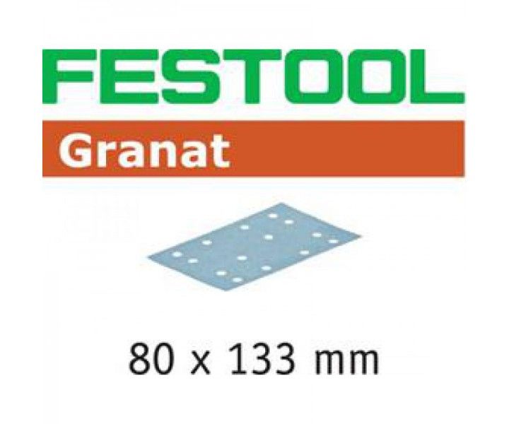 Фото Материал шлифовальный Festool Granat P 40, компл. из 10 шт. STF 80x133 P40 GR 10X в интернет-магазине ToolHaus.ru