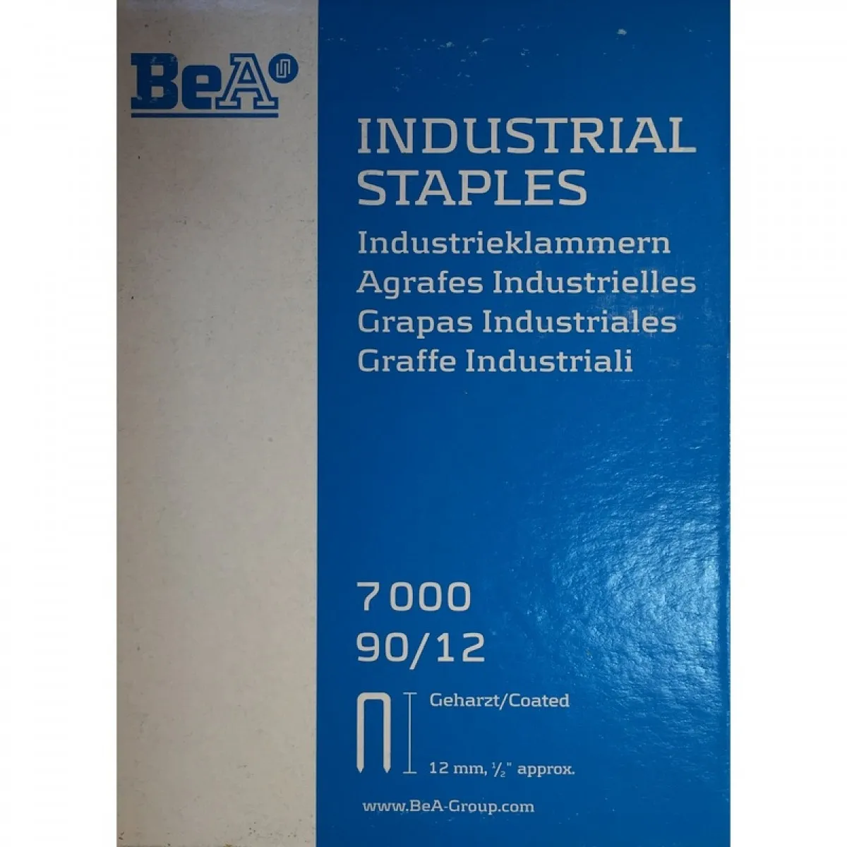 Фото Скоба узкая 90 типа 12 мм BeA в интернет-магазине ToolHaus.ru